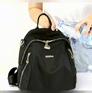 Modische Segeltuch Rucksack